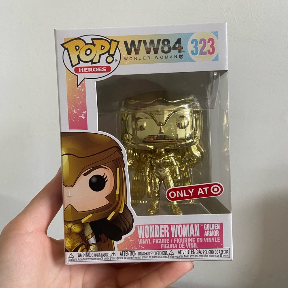 Funko Gold Wonder Woman Action Figure Exclusive